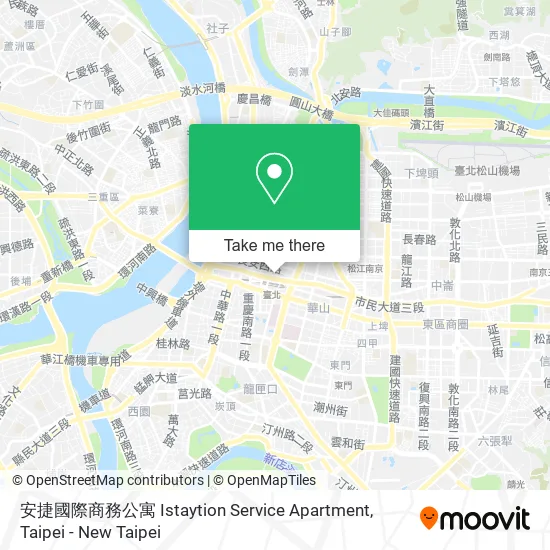 安捷國際商務公寓 Istaytion Service Apartment map