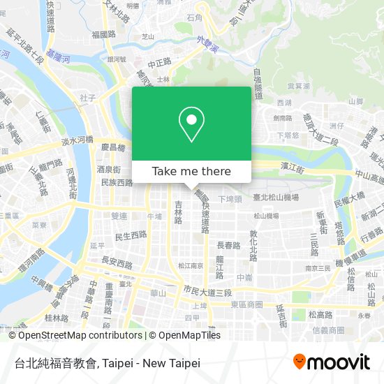 台北純福音教會 map