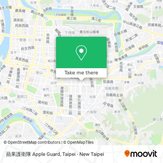 蘋果護衛隊 Apple Guard map