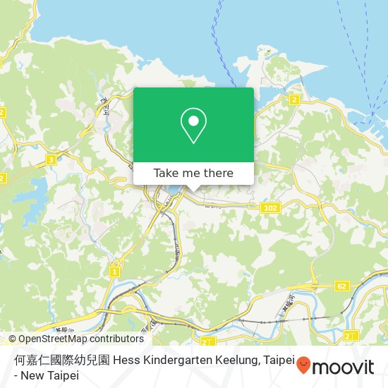 何嘉仁國際幼兒園 Hess Kindergarten Keelung map