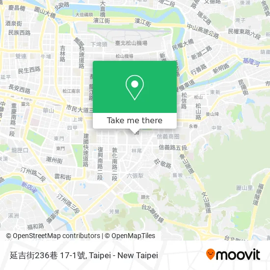 延吉街236巷 17-1號 map