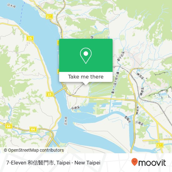 7-Eleven 和信醫門市 map