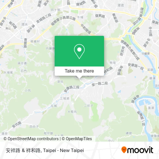 安祥路 & 祥和路 map