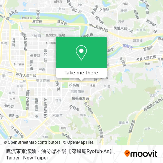 鷹流東京涼麺・油そば本舗【涼風庵Ryofuh-An】 map