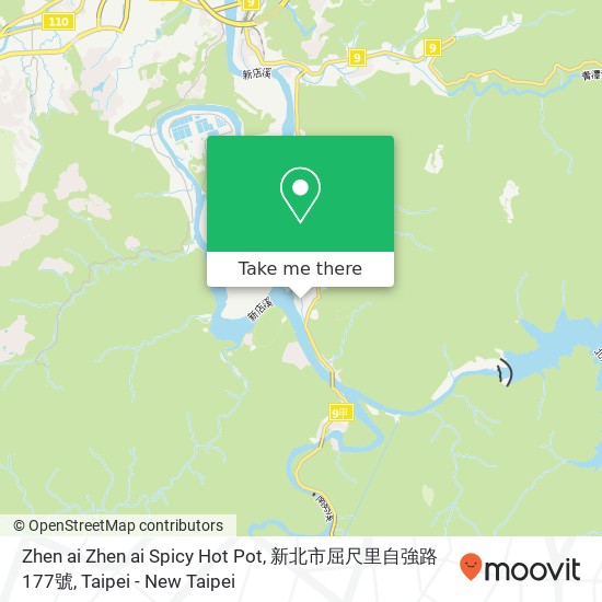 Zhen ai Zhen ai Spicy Hot Pot, 新北市屈尺里自強路177號 map