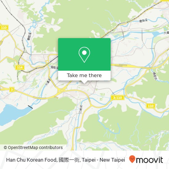 Han Chu Korean Food, 國際一街 map