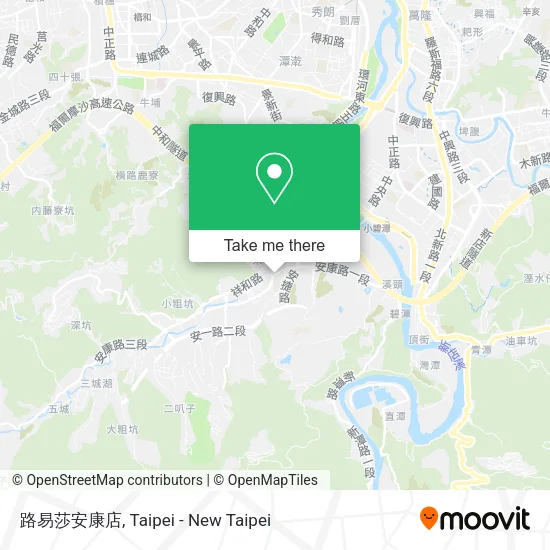 路易莎安康店地圖