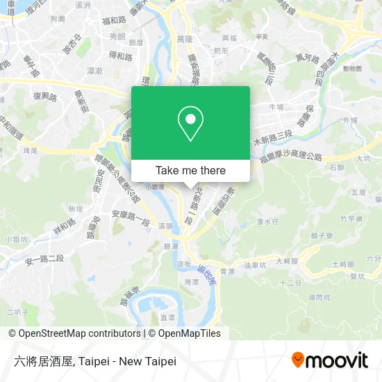 六將居酒屋 map