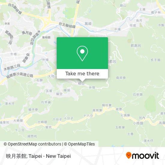 映月茶館 map