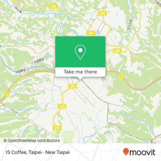 IS Coffee map