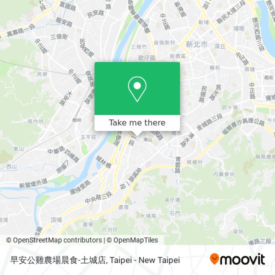 早安公雞農場晨食-土城店 map