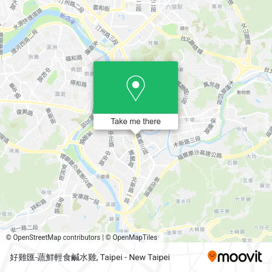好雞匯-蔬鮮輕食鹹水雞 map