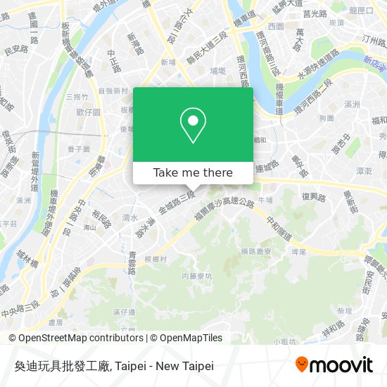 奐迪玩具批發工廠 map