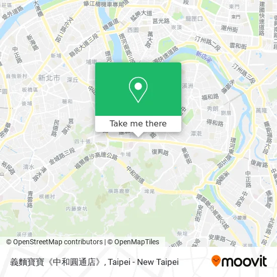義麵寶寶《中和圓通店》 map
