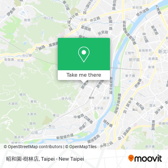昭和園-樹林店地圖