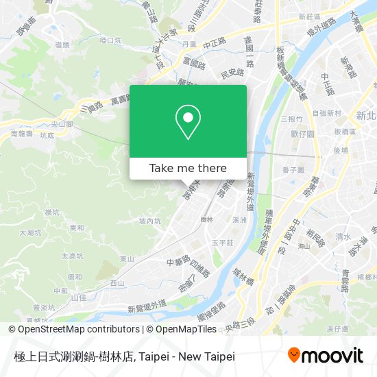 極上日式涮涮鍋-樹林店 map