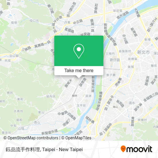 鈺品流手作料理地圖