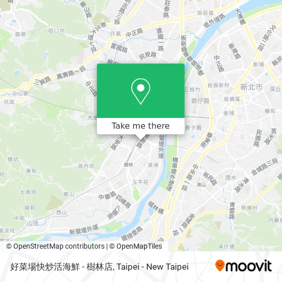 好菜場快炒活海鮮 - 樹林店 map