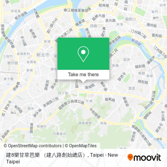 建8樂甘草芭樂 （建八路創始總店）地圖