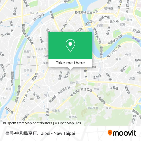 皇爵-中和民享店 map