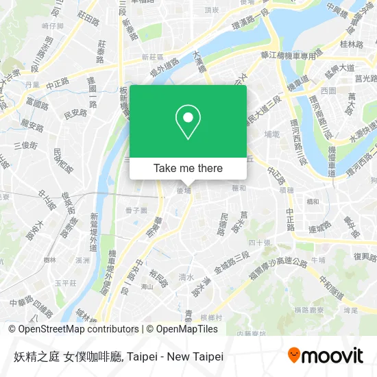 妖精之庭 女僕咖啡廳地圖