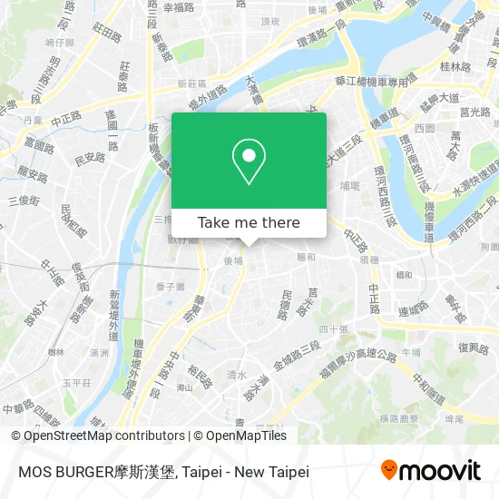 MOS BURGER摩斯漢堡 map