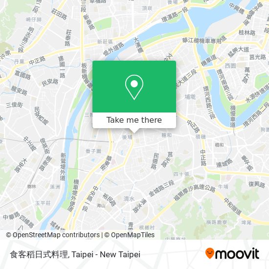 食客稻日式料理 map