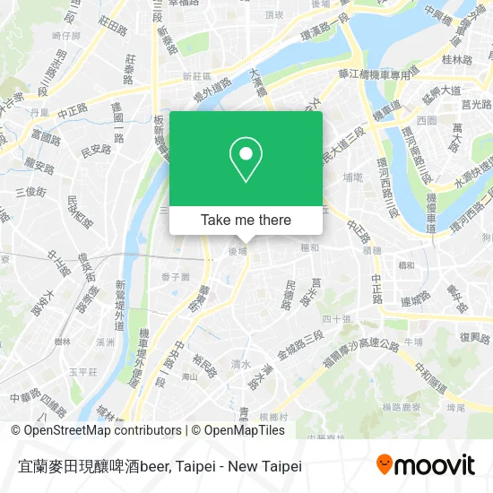 宜蘭麥田現釀啤酒beer地圖