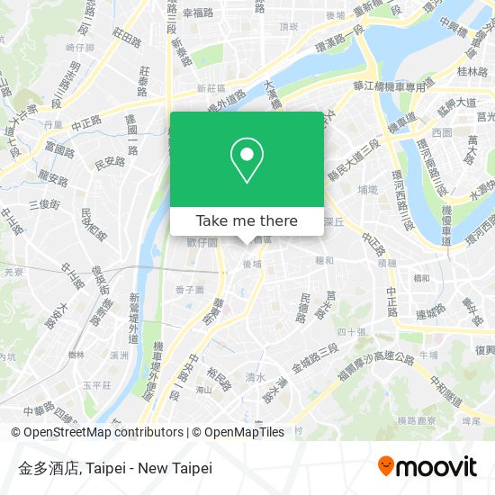 金多酒店 map