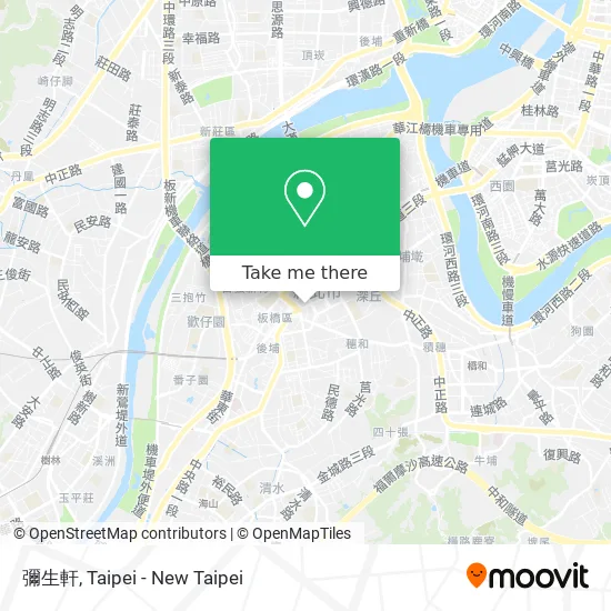 彌生軒 map