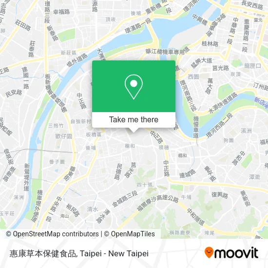 惠康草本保健食品地圖