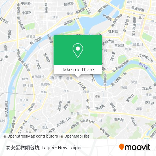 泰安蛋糕麵包坊 map