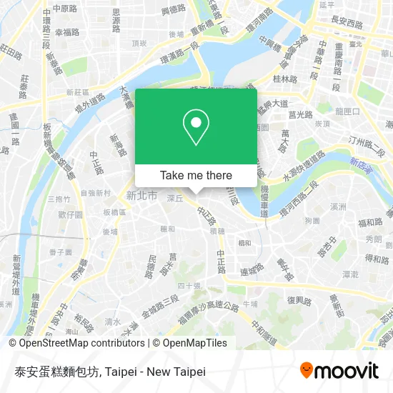 泰安蛋糕麵包坊 map