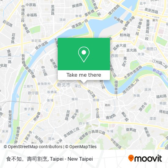 食不知。壽司割烹 map