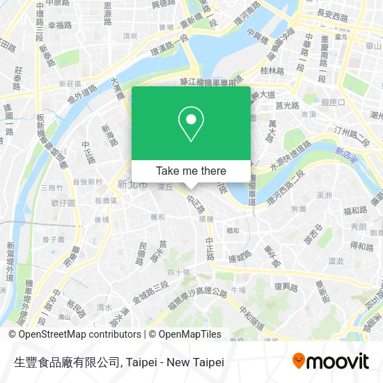 生豐食品廠有限公司地圖