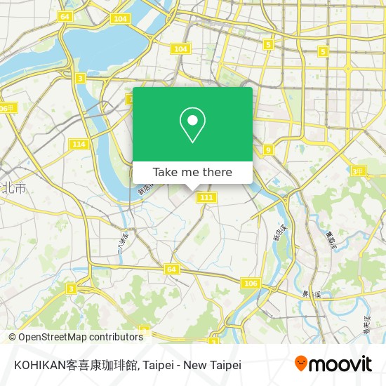 KOHIKAN客喜康珈琲館 map