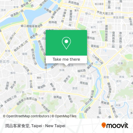 潤品客家食堂 map