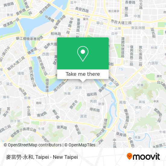 麥當勞-永和 map
