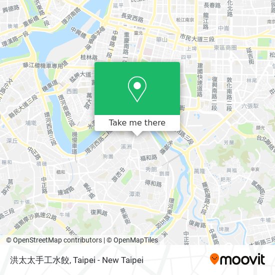 洪太太手工水餃 map