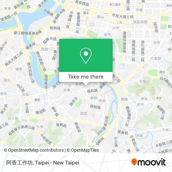 阿香工作坊 map