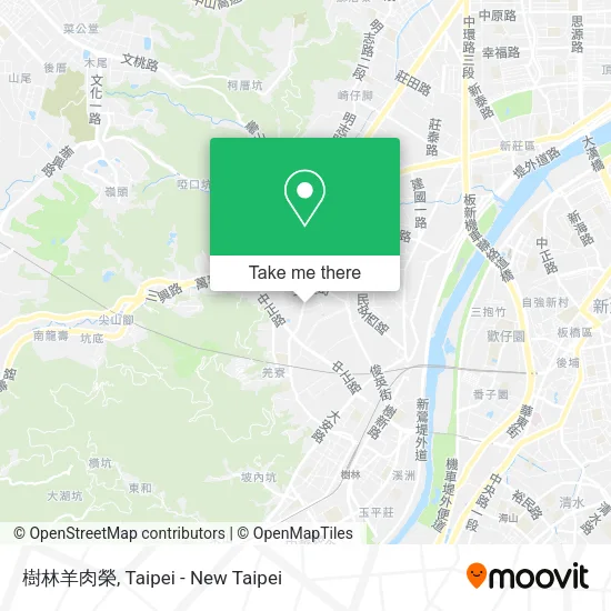 樹林羊肉榮地圖