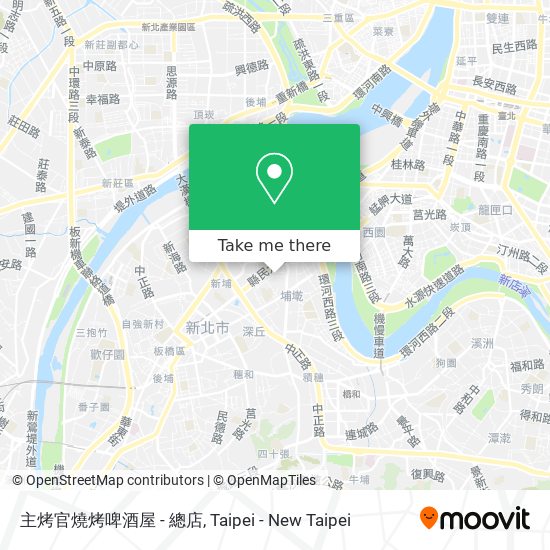 主烤官燒烤啤酒屋 - 總店 map