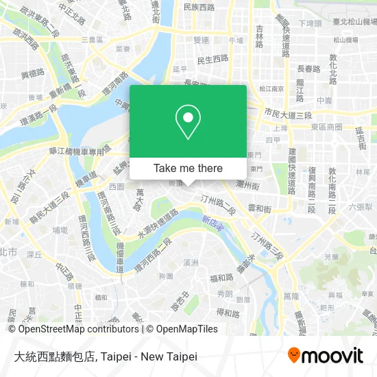 大統西點麵包店地圖