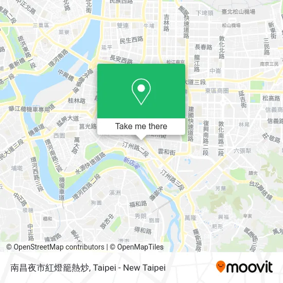 南昌夜市紅燈籠熱炒地圖