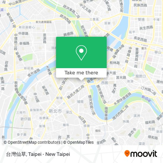 台灣仙草 map