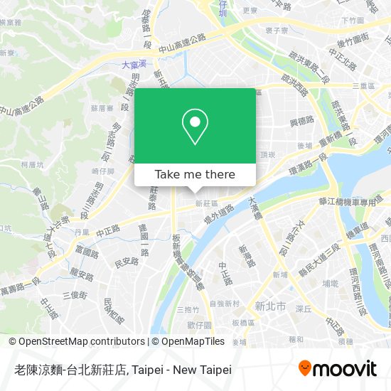 老陳涼麵-台北新莊店 map