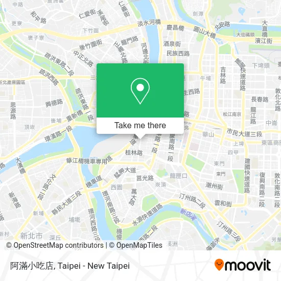 阿滿小吃店 map