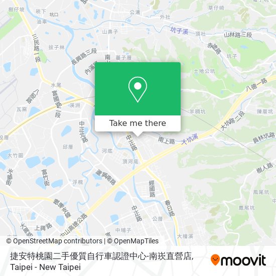 捷安特桃園二手優質自行車認證中心-南崁直營店 map