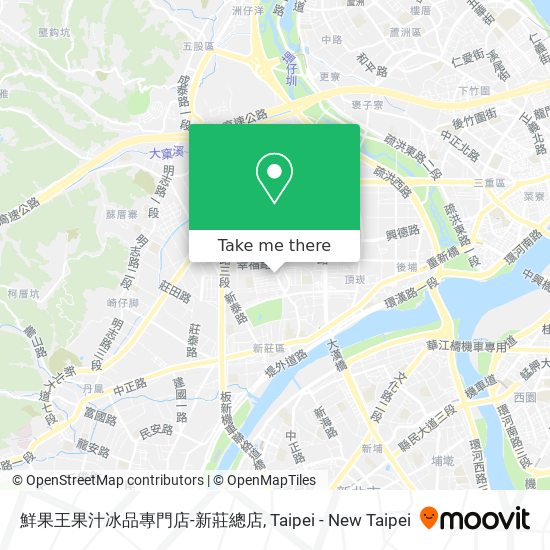鮮果王果汁冰品專門店-新莊總店 map