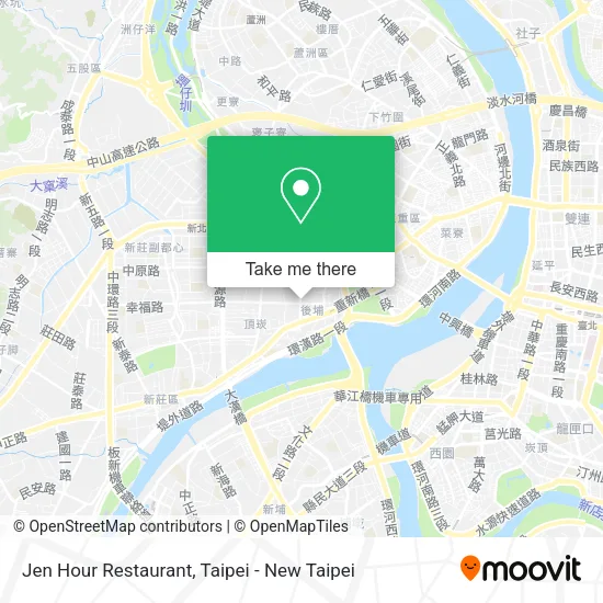 Jen Hour Restaurant map